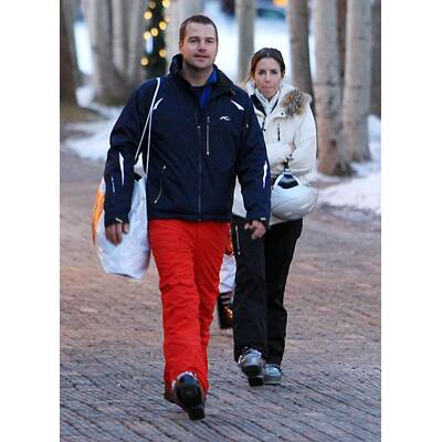 Stars ziehen sich warm an