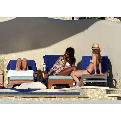 Naomi Campbell und Bar Refaeli: Model-Ferien in Mexiko