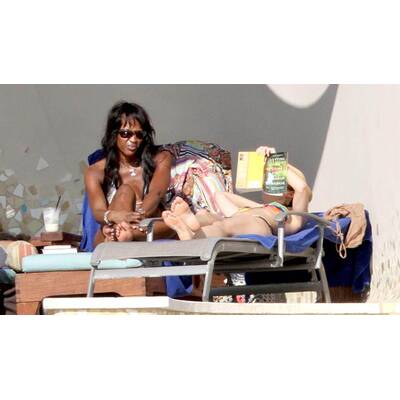 Naomi Campbell und Bar Refaeli: Model-Ferien in Mexiko