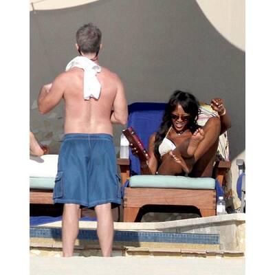 Naomi Campbell und Bar Refaeli: Model-Ferien in Mexiko