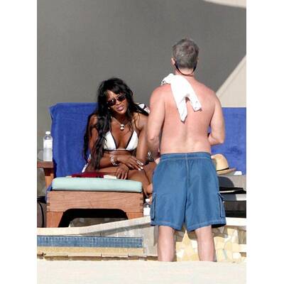 Naomi Campbell und Bar Refaeli: Model-Ferien in Mexiko
