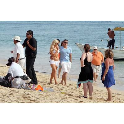 Paris Hilton & Cy Waits: Liebes-Show in Mexiko