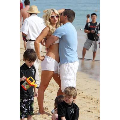 Paris Hilton & Cy Waits: Liebes-Show in Mexiko