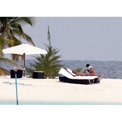 Cristiano Ronaldo & Irina Shayk: Heißes Liebesspiel am Traumstrand