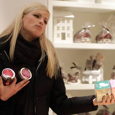 Gemeinsames Shoppen in Mailand