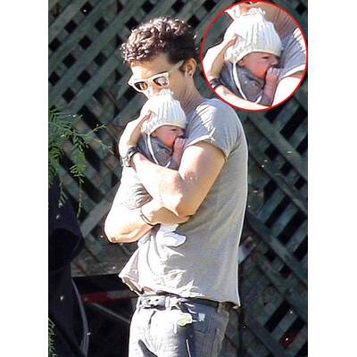 Orlando Bloom: Erster Ausflug mit Baby Flynn
