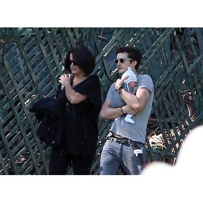 Orlando Bloom: Erster Ausflug mit Baby Flynn