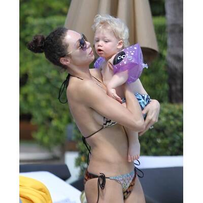 Lilly & Boris Becker mit ihrem süßen Amadeus