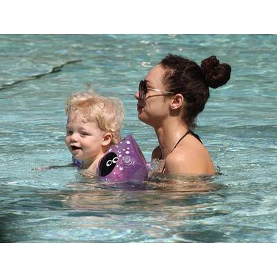 Lilly & Boris Becker mit ihrem süßen Amadeus