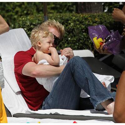 Lilly & Boris Becker mit ihrem süßen Amadeus