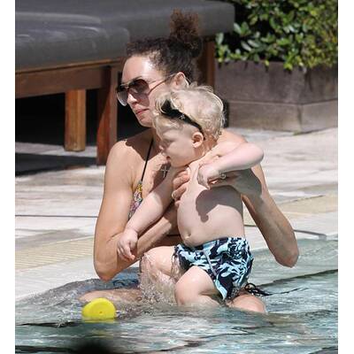 Lilly & Boris Becker mit ihrem süßen Amadeus