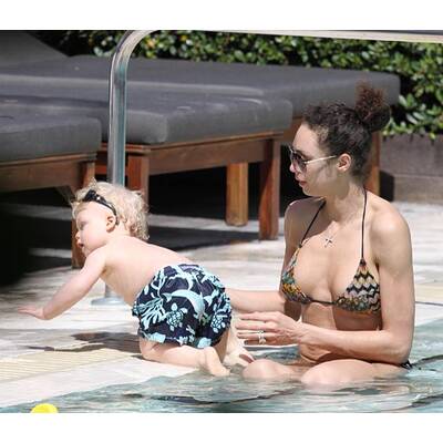 Lilly & Boris Becker mit ihrem süßen Amadeus