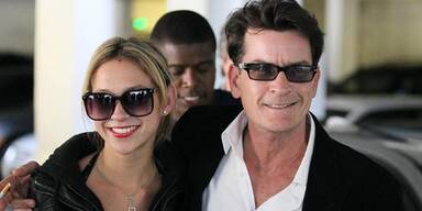 Natalie Kenly & Charlie Sheen