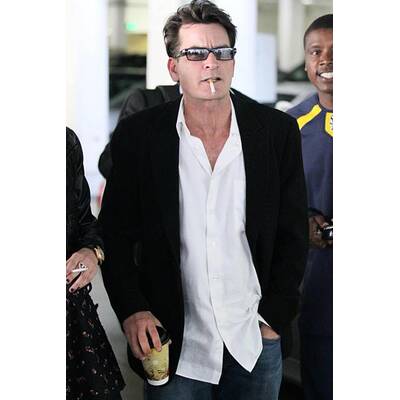 Charlie Sheen und 'Göttin' Natalie Kenly: Gute Laune trotz Kündigung