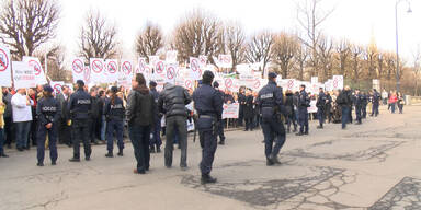 Demo gegen Steuerreform