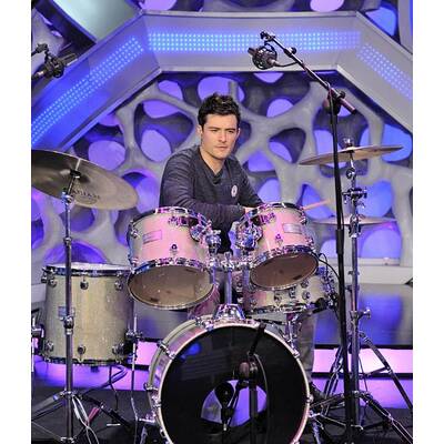 Er hat Humor: Orlando Bloom macht sich zum Affen