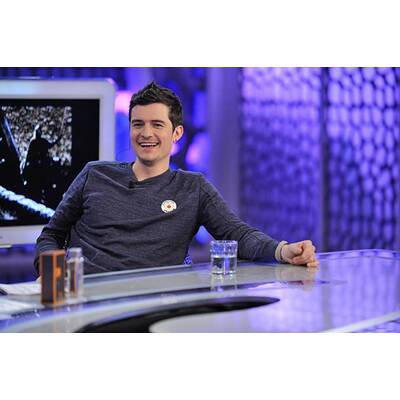 Er hat Humor: Orlando Bloom macht sich zum Affen