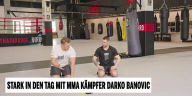 Stark in den Tag mit MMA K&auml;mpfer Darko Mirovic - pr&auml;sentiert von HIROGYM