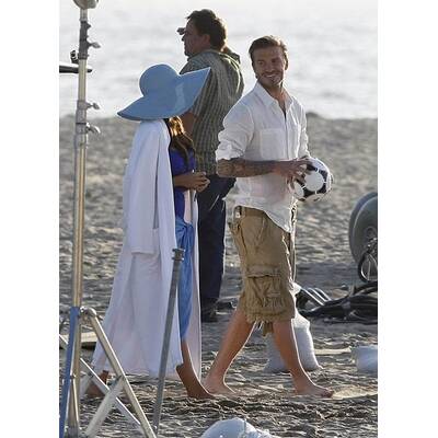 David Beckham flirtet mit Sofia Vergara