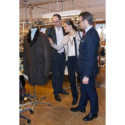 Traumpaar: Prinzessin Victoria & Prinz Daniel bei der Arbeit