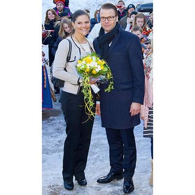 Traumpaar: Prinzessin Victoria & Prinz Daniel bei der Arbeit