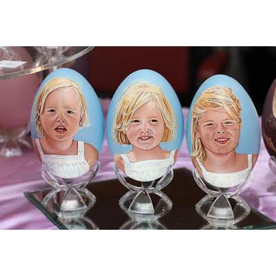 Königliche Eier: Sisi, Queen & Co. als Osterschmuck