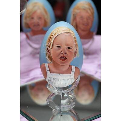 Königliche Eier: Sisi, Queen & Co. als Osterschmuck