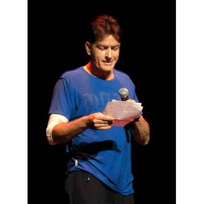 Charlie Sheen auf Tour
