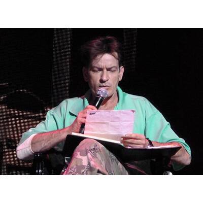 Charlie Sheen auf Tour