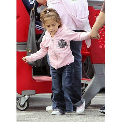 Max und Emme ohne Mama beim Shoppen