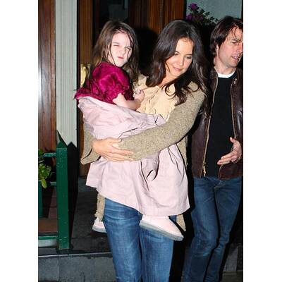 Suri Cruise: Grimassen für die Paparazzi