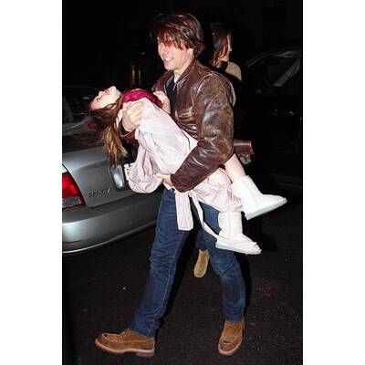 Suri Cruise: Grimassen für die Paparazzi