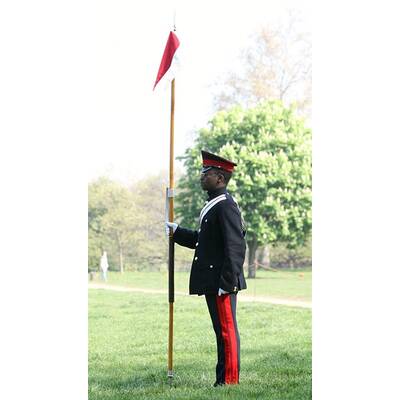 Royal Horse Guard probt für die Hochzeit