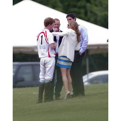 Prinz Harry beim Polo
