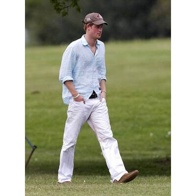 Prinz Harry beim Polo