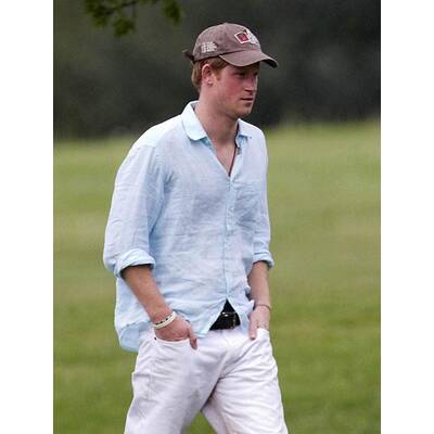 Prinz Harry beim Polo