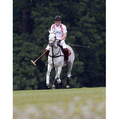 Prinz Harry beim Polo