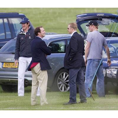 Prinz Harry beim Polo