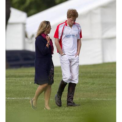 Prinz Harry beim Polo