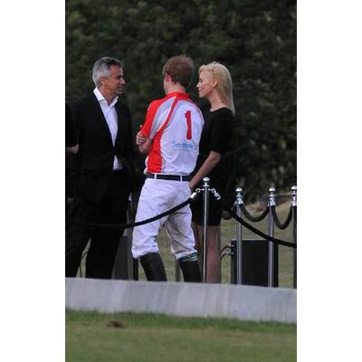 Prinz Harry beim Polo