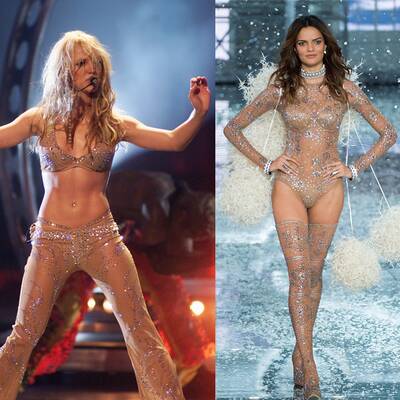 So kopiert Victoria's Secret die Looks von Britney Spears
