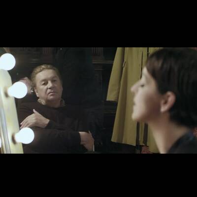 Nena und Helmut Berger drehen Videoclip