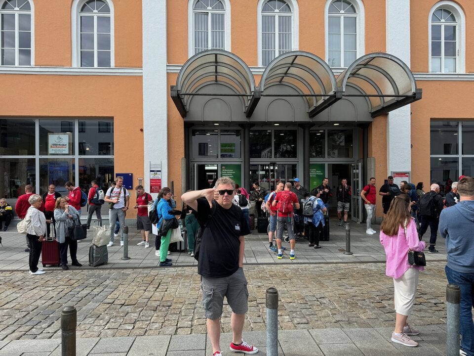 Bahn-Chaos Fans