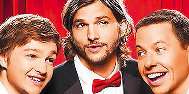 Two & a Half Men + Ashton Kutcher