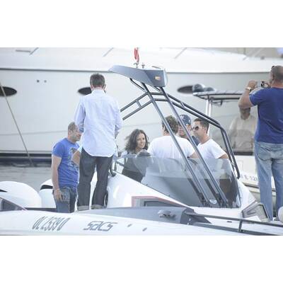 Michelle Rodriguez im Pfeif-drauf-Look