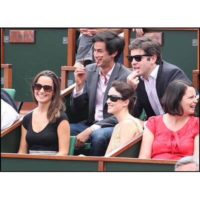 Pippa Middleton bei den French Open
