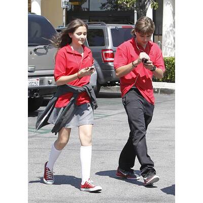 Paris Jackson schneidet Grimassen