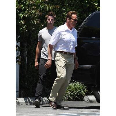 Arnold Schwarzenegger: Treffen mit Sohn Patrick