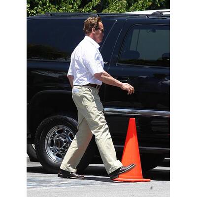 Arnold Schwarzenegger: Treffen mit Sohn Patrick