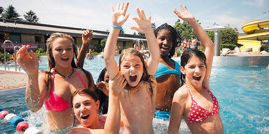 Wetter Sommer Freibad Kinder